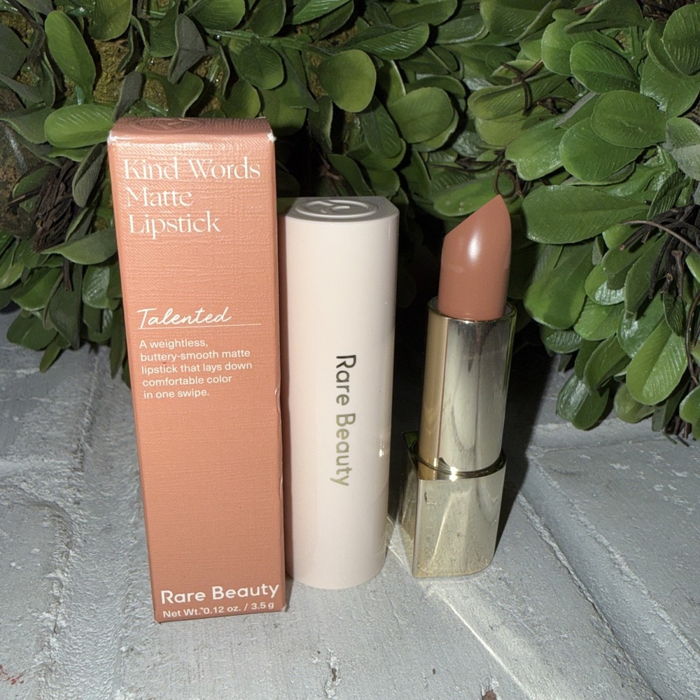 Rare Beauty ~ Kind Words Matte Lipstick ~ Talented~ 0.12 oz ~ NIB Selena Gomez‎